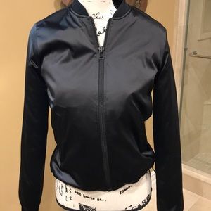 Derek Lam athleta uptown bomber jacket XS Black